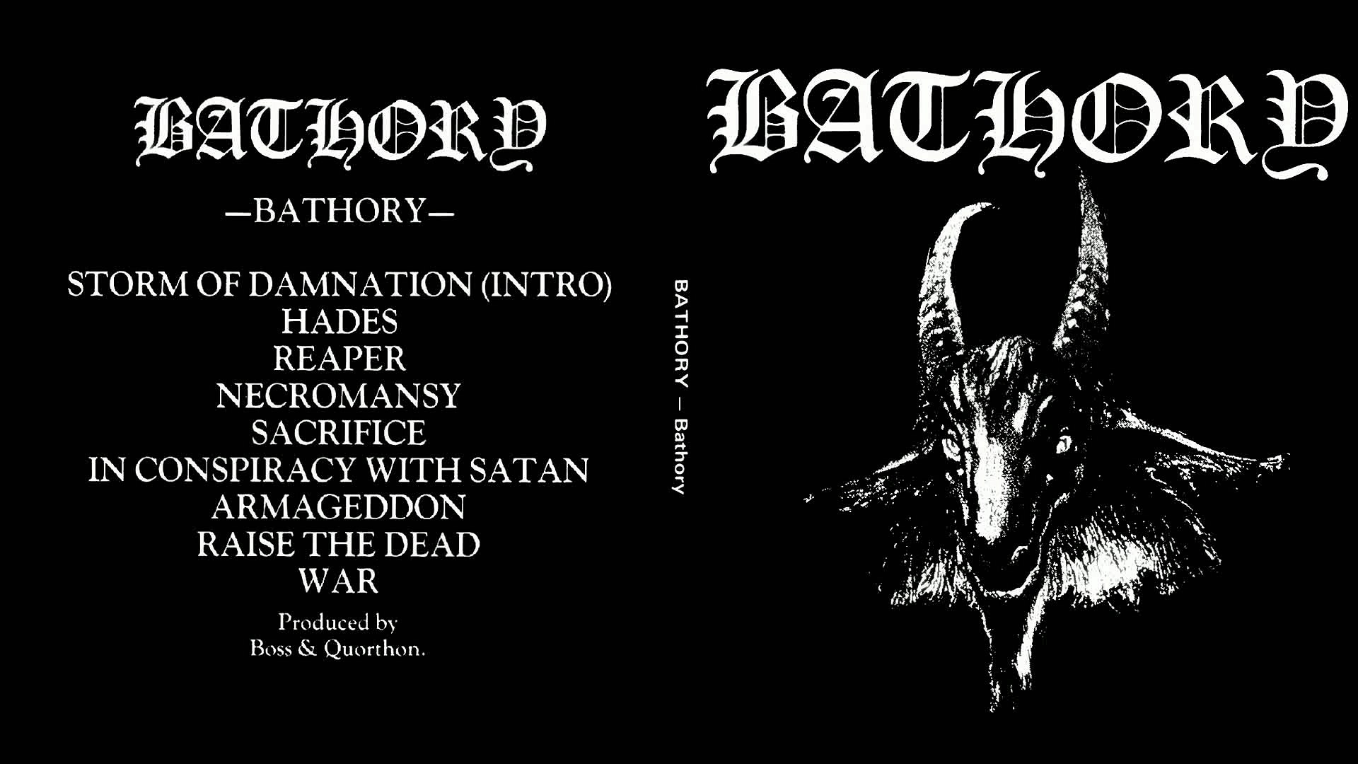 Bathory - Bathory (full album) - video Dailymotion
