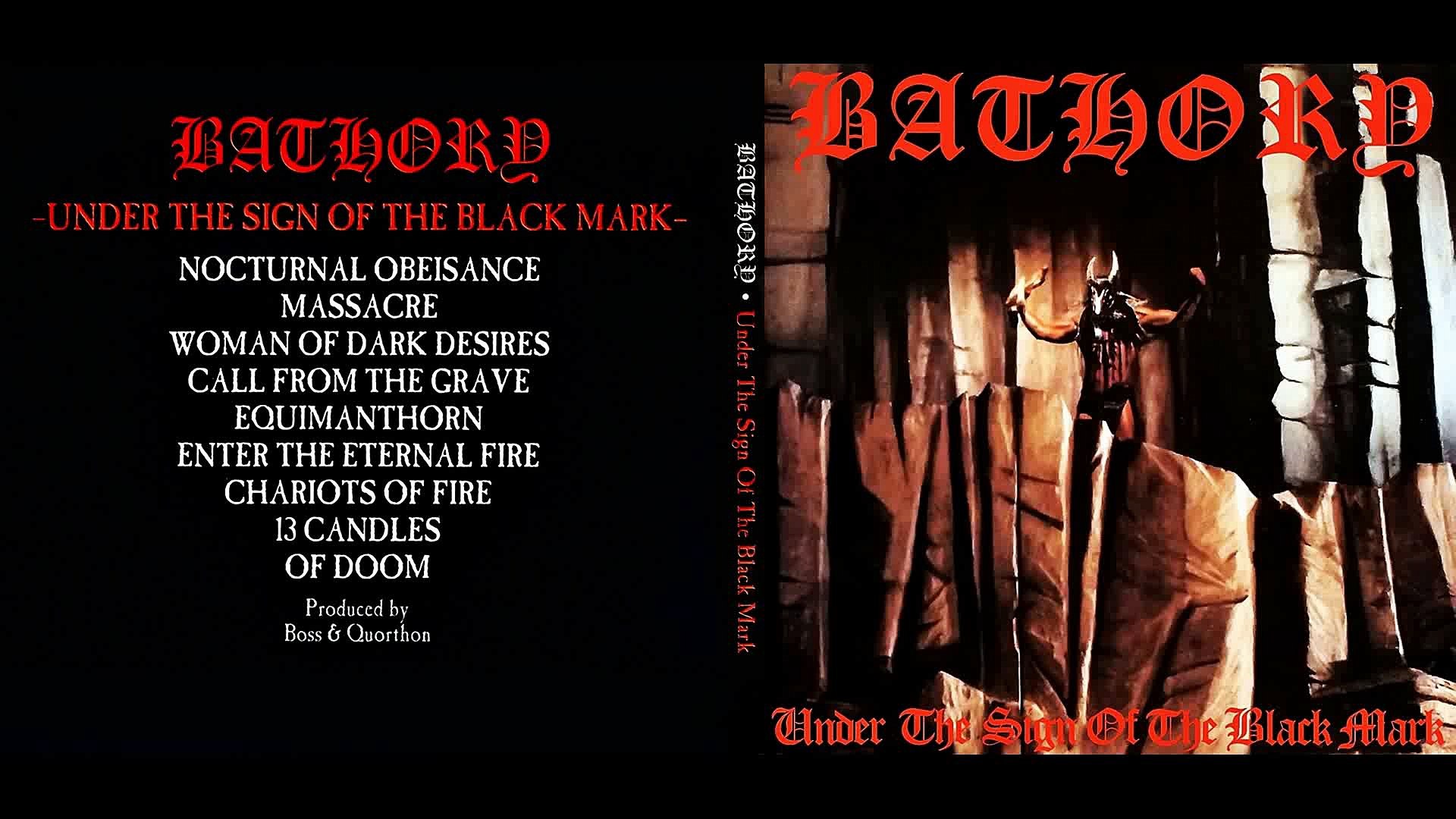 洋楽 BATHORY Under The Sign Of The Black Mark Under the Sign of the Black Mark - Album by Bathory | Spotify