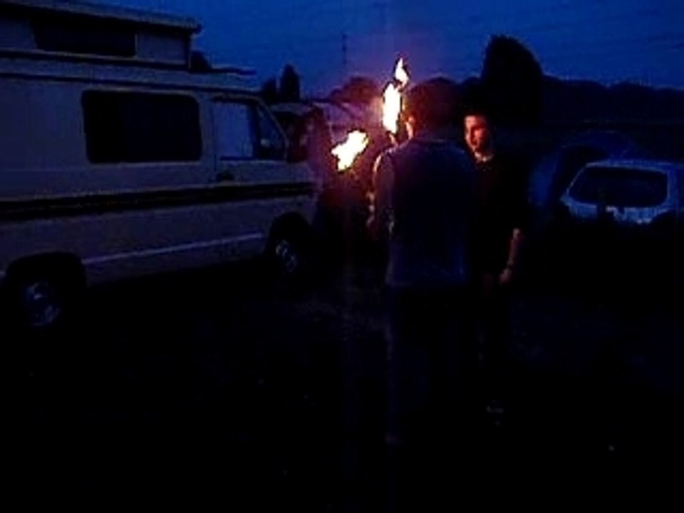 More Fire Juggling, Hastings