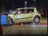 Crash test renault megane 1.6 16v euroncap (2002)