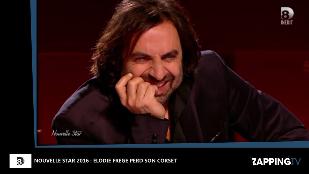 Nouvelle Star 2016 : Elodie Frégé perd son corset en pleine audition (Vidéo)