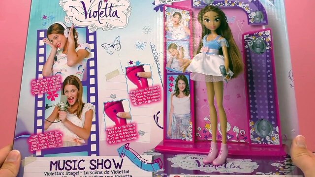 Violetta Songs Français chantons ! Chante avec Violetta sur scène