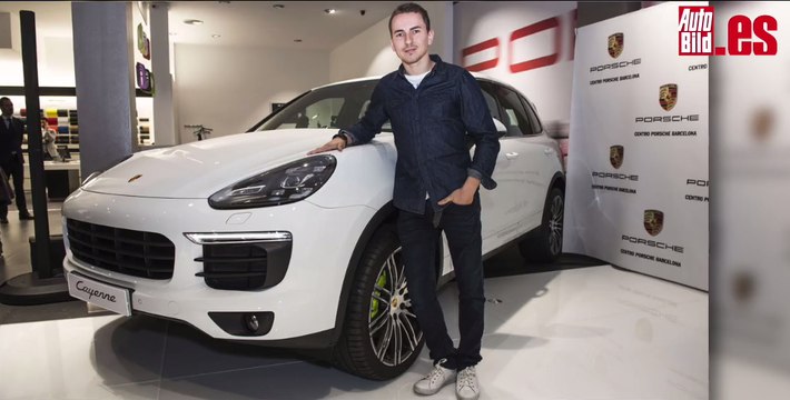 Así es el nuevo Porsche Cayenne de Jorge Lorenzo
