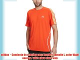 adidas  - Camiseta de running para hombre tamaño L color hight energy / ultra glow claro onix