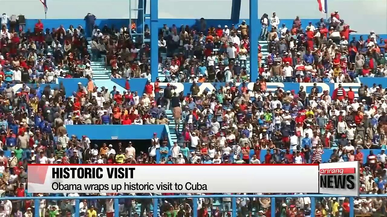 Obama wraps up historic visit to Cuba