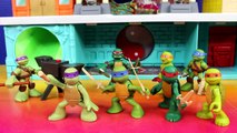 Teenage Mutant Ninja Turtles Half Shell Heroes TMNT Leo Donnie Replica Robot Battle Shredder Krang