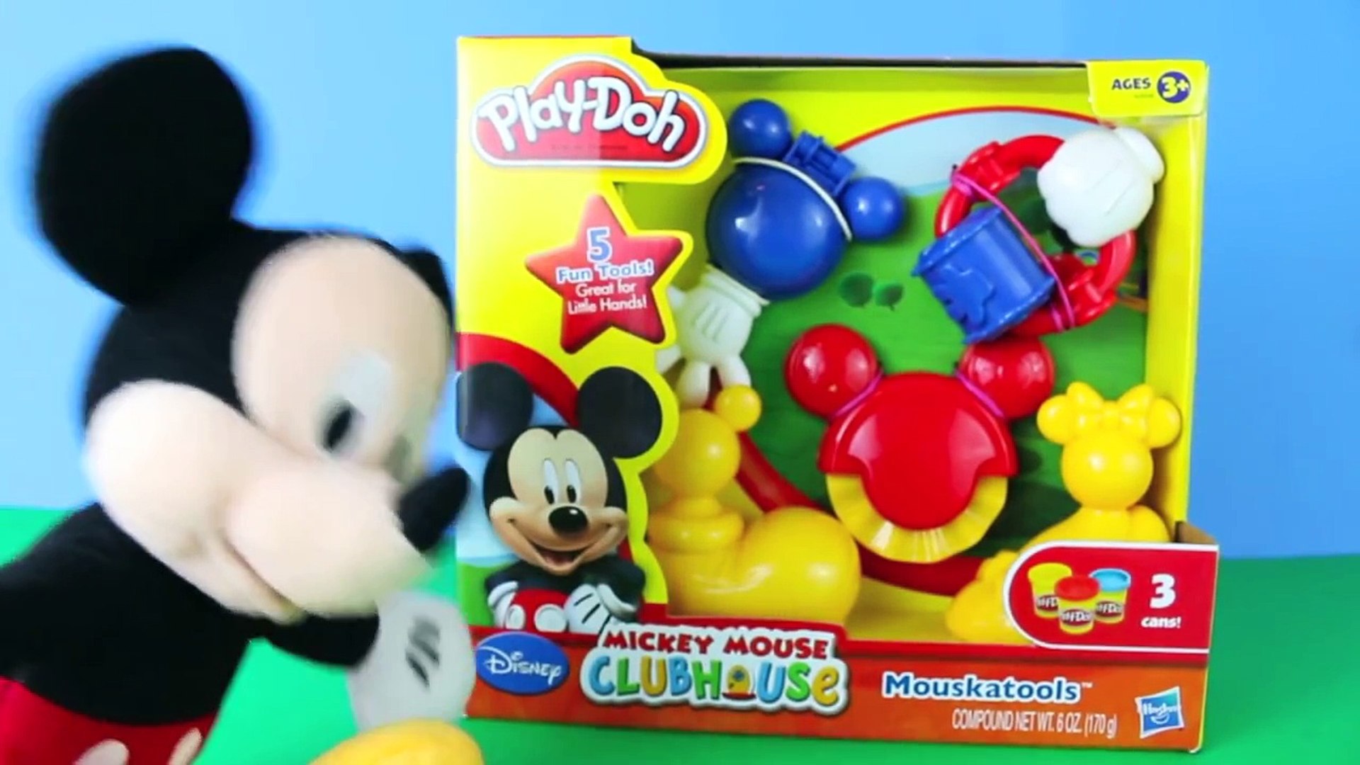 mickey mouse play doh