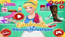 Cinderella Shoes Boutique - Disney Princess Elsa Anna and Rapunzel Game