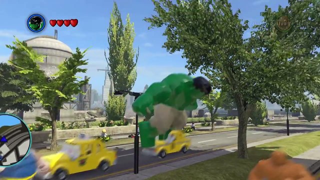 HULK VS THING VS BLOB (AMZING BATTLE) - Lego Marvel Super Heroes