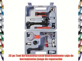 25 pc Tool Kit bicicleta/ciclo mantenimiento caja de herramientas juego de reparación