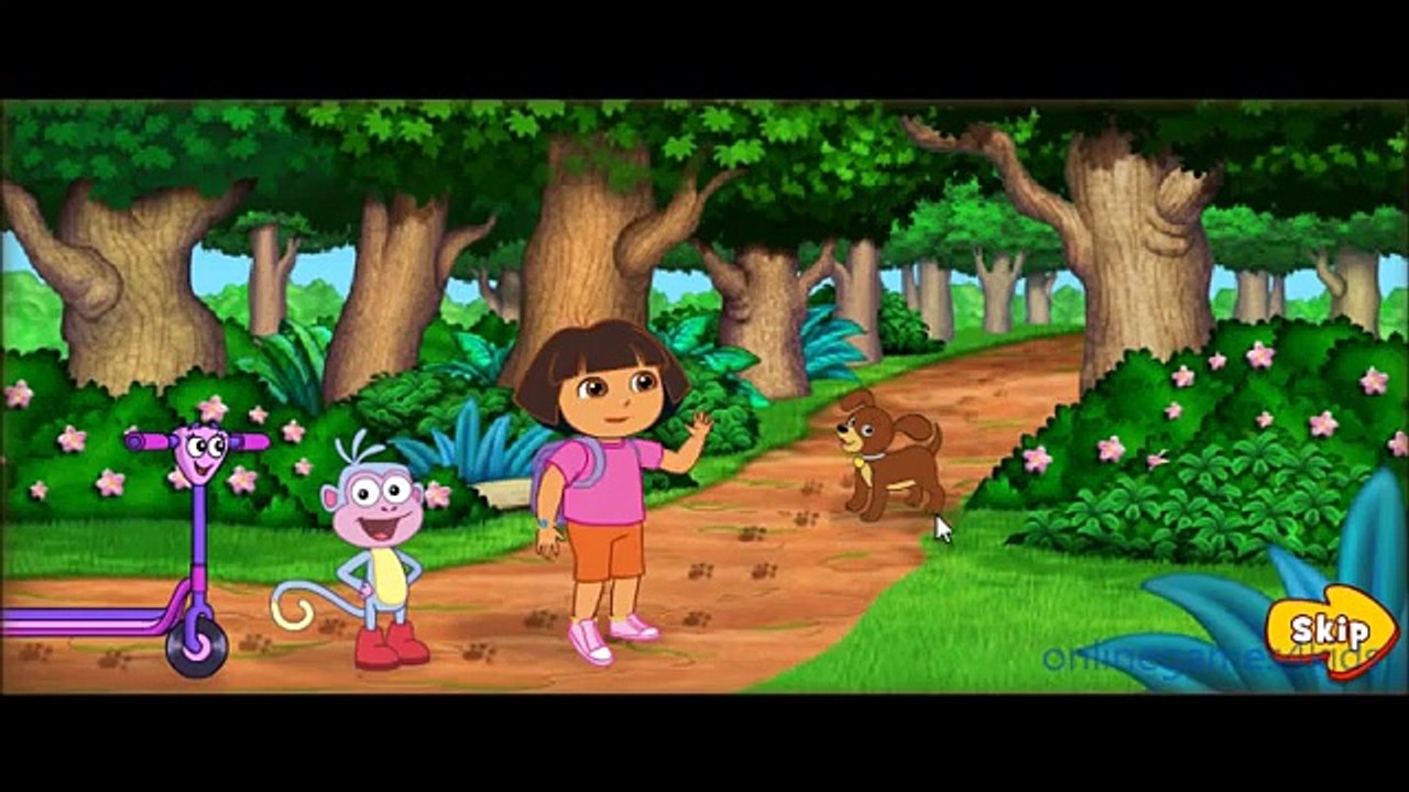 Dora the Explorer Find Those Puppies Game