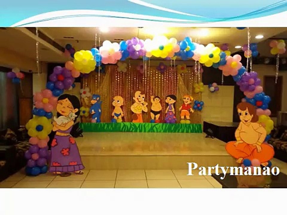 CHOTA BHEEM THEME PARTY & IDEAS