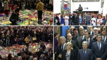 La Belgique a observé une minute de silence pour rendre hommage aux victimes des attentats