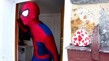 Spiderman, Frozen Elsa & Anna vs Maleficent! Spiderman kidnaps Elsa? Superhero Fun in Real