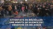Attentats de Bruxelles: Une minute de silence est observée en Belgique