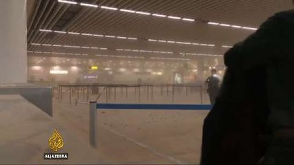 US heightens security amid Brussels attack