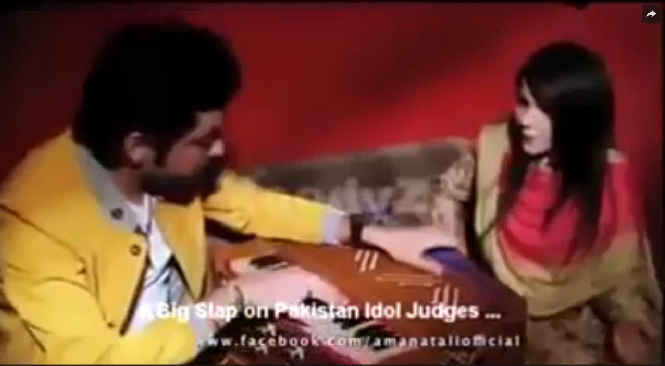 A Big Slap On Pakistan idol Judges By Amanat Ali Sun Rah Hai Na Tu