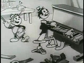 Piano Tooners - Tom and Jerry (1932)  TOM AND JERRY