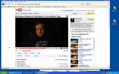 BK Refutes Christian In Polite Manner Thou Shalt Not Flag part 3