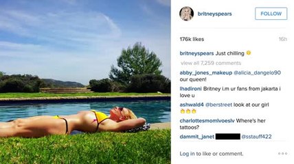 Britney Spears acusada de mal uso de Photoshop en foto de biquini