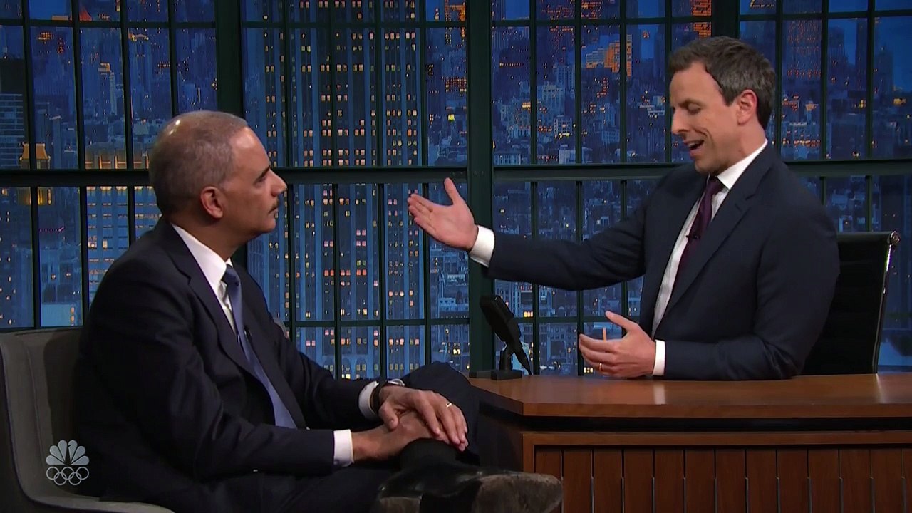 Eric Holder Has a Message For Donald Trump Supporters and Their 'Stupid Hats'