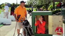 Flying Golf Clubs Prank