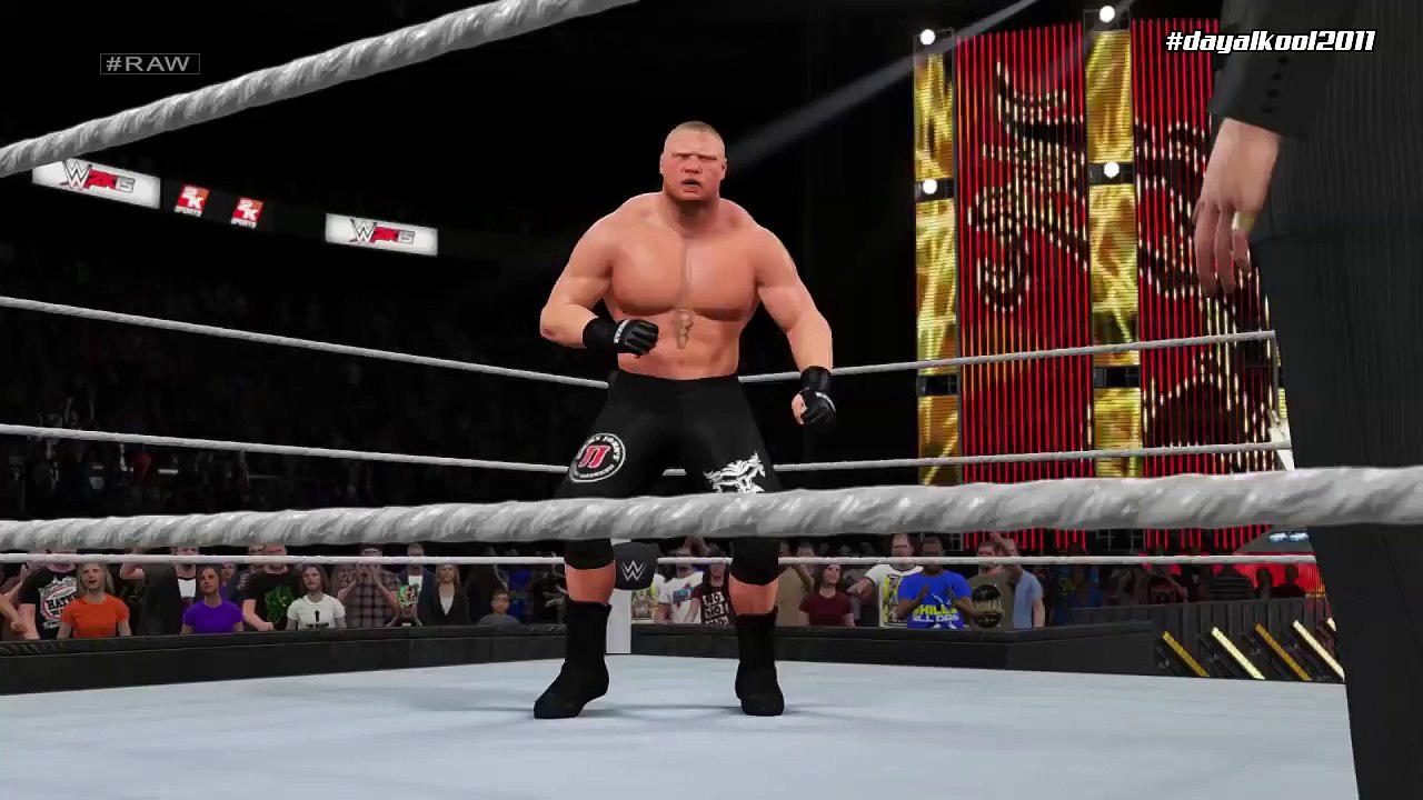 WWE RAW - Undertaker vs Brock Lesnar Match - RAW