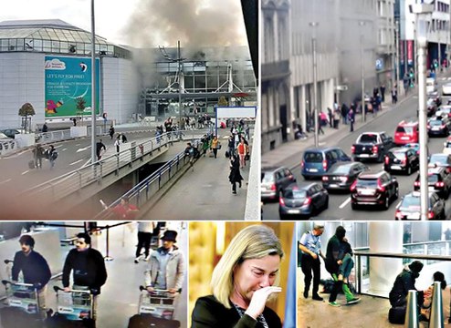 Two Explosions At Brussels Airport In Belgium 37 killed,200 Injured _Breaking News_Full Story Bomb blast at Brussels airport, 37 killed,200 Injured