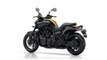 The New Yamaha VMAX was powered by an all-new, liquid-cooled, DOHC, V-Four engine displacing 1679cc