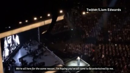 Adele pays impassioned tribute to Brussels