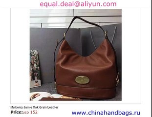 Mulberry Jamie Oak Real leather  Replica for Sale