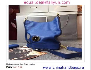 Mulberry Jamie Blue Leather Replica for Sale