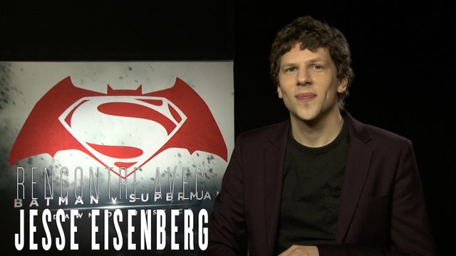 Batman V Superman, Jesse Eisenberg : Mon Lex Luthor est complexe et moderne