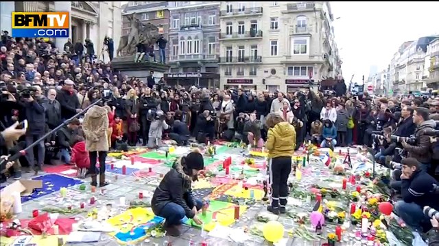 Bruxelles rend hommage aux victimes des attentats