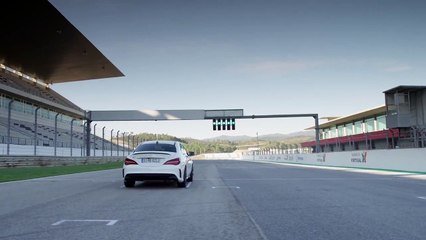 2017 Mercedes CLA45 AMG 4MATIC Drive on Race Track