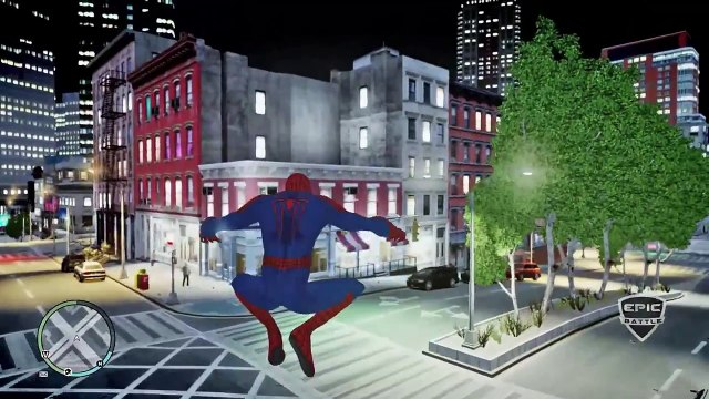 THE INCREDIBLE HULK VS SPIDERMAN | SPIDERMAN VS THE INCREDIBLE HULK EPIC BATTLE GTA IV