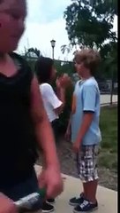 My friends first kiss