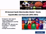 US Licensed Sports Merchandise Market: Trends, Opportunities and Forecasts (2016-2021) - New Reports by Azoth Analytics
