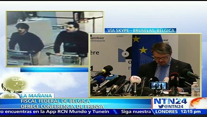 Download Video: “Al tercer terrorista aún lo estamos buscando”: Fiscal belga entrega nuevo balance tras atentados en Bruselas