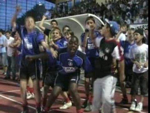 jeunes suporters de Bourganeuf