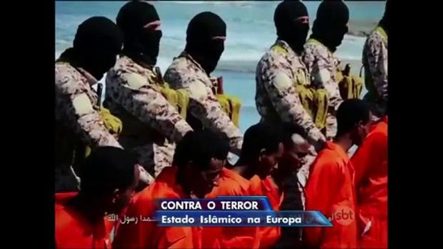 Jornal do SBT mostra como agem os extremistas do Estado Islâmico