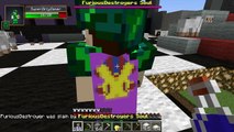 Minecraft: FIVE NIGHTS AT FREDDYS OFFICE HUNGER GAMES - Lucky Block Mod - Modded Mini-Game