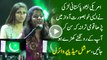 Pakistani National Anthem Sung By An American Pakistani Girl In A Ceremony