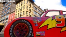 Spiderman vs Deadpool & McQueen Lightning cars Superheroes fun nursery rhymes songs with a