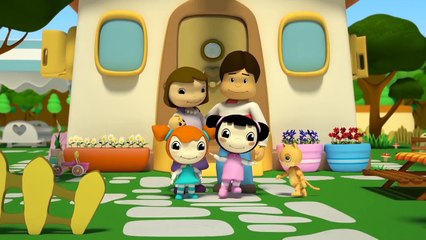 çizgi film - CANIM KARDEŞİM - bölüm 105 - patenle yarışmak