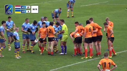 REPLAY M6 rugby europe U18 trophy NETHERLANDS v UKRAINE