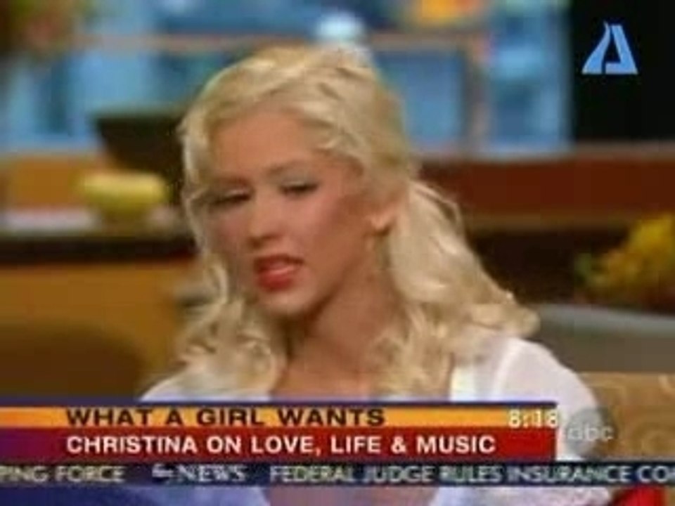 Christina Aguilera GMA Interview