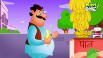 Kela Khakar Hindi Nursery Rhyme | Cartoon Animated Rhymes For Children