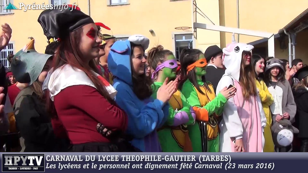 [TARBES] Théo fête Carnaval (23 mars 2016)