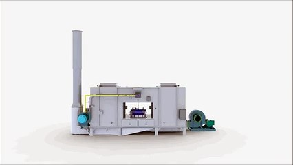 Regenerative Thermal Oxidizer (RTO) 15,000 SCFM - Custom